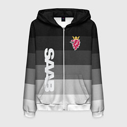 Мужская толстовка на молнии SAAB СААБ ГРАДИЕНТ