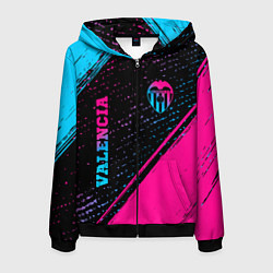 Мужская толстовка на молнии Valencia Neon Gradient