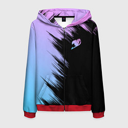 Мужская толстовка на молнии Хвост феи - neon