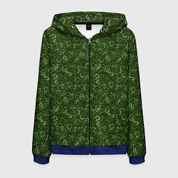 Мужская толстовка на молнии Милитари лента