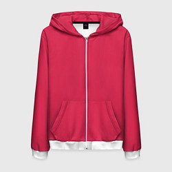 Мужская толстовка на молнии Viva magenta pantone textile cotton
