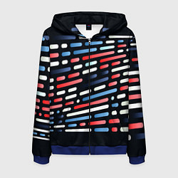 Мужская толстовка на молнии Vanguard neon pattern