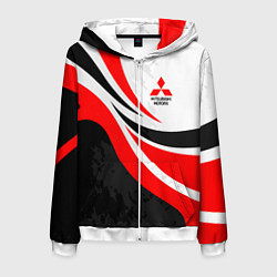 Мужская толстовка на молнии Evo racer mitsubishi - uniform