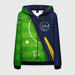 Мужская толстовка на молнии Porto football field