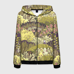 Мужская толстовка на молнии Найди опоссума