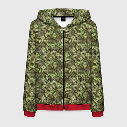 Мужская толстовка на молнии Милитари деньги