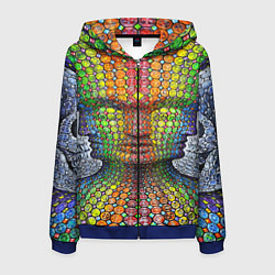 Мужская толстовка на молнии Оптические стёкла