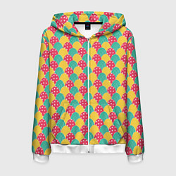 Мужская толстовка на молнии Крашенные яйца