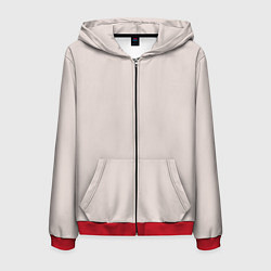 Мужская толстовка на молнии Светлый оттенок цвета года 2025 Пантон