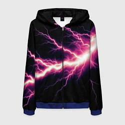 Мужская толстовка на молнии Lightning pink