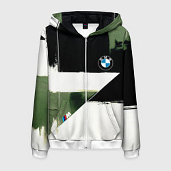 Мужская толстовка на молнии BMW логотип