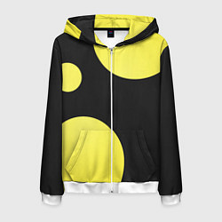 Мужская толстовка на молнии Лава лампа макро баланс абстракция