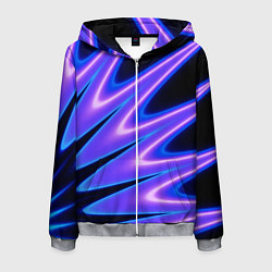 Мужская толстовка на молнии Color multi-colored neon