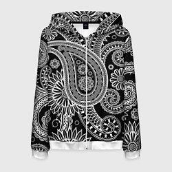 Мужская толстовка на молнии Paisley