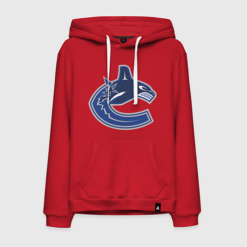 Мужская толстовка-худи Vancouver Canucks / Красный – фото 1