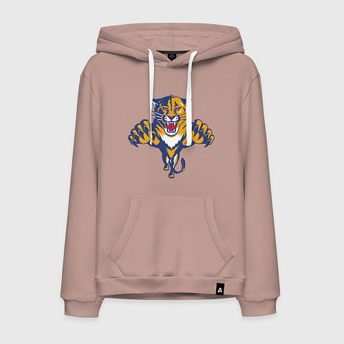 Мужская толстовка-худи Florida Panthers / Пыльно-розовый – фото 1