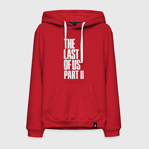 Мужская толстовка-худи The Last of Us: Part II / Красный – фото 1