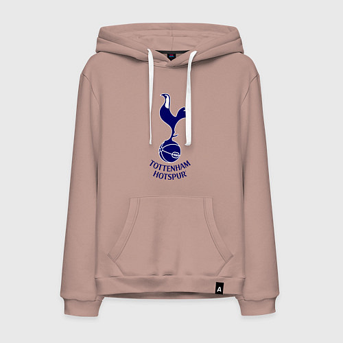 Мужская толстовка-худи Tottenham FC / Пыльно-розовый – фото 1