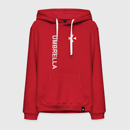 Мужская толстовка-худи UMBRELLA CORP / Красный – фото 1