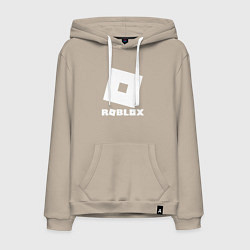 Толстовка-худи хлопковая мужская ROBLOX, цвет: миндальный