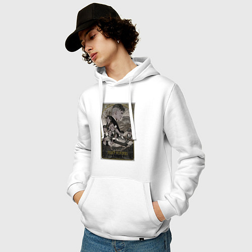 Мужская толстовка-худи Острые козырьки / Белый – фото 3