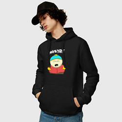 Толстовка-худи хлопковая мужская South Park, Эрик Картман, цвет: черный — фото 2