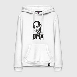 Толстовка-худи хлопковая мужская DMX - Легенда, цвет: белый