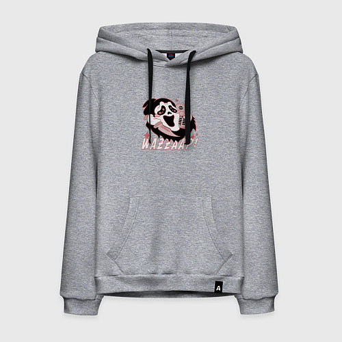 Мужская толстовка-худи Очень страшное кино - Wazzaap Крик / Меланж – фото 1