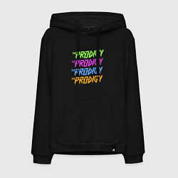 Толстовка-худи хлопковая мужская The Prodigy, цвет: черный