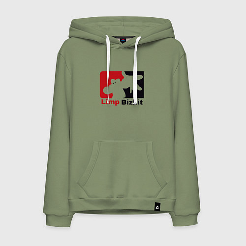 Мужская толстовка-худи Limp Bizkit / Авокадо – фото 1