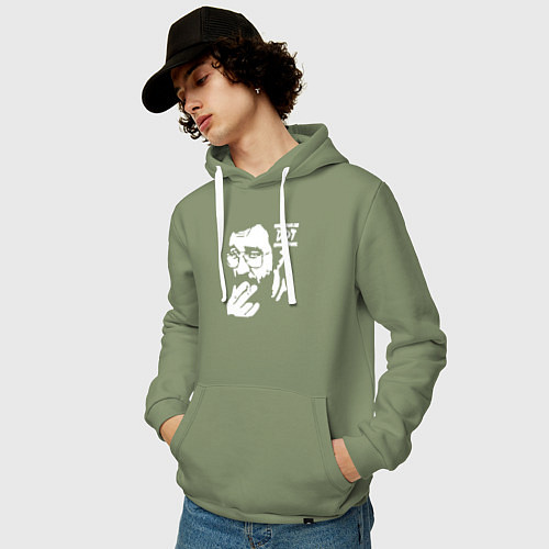 Мужская толстовка-худи DDT Юрий Шевчук / Авокадо – фото 3