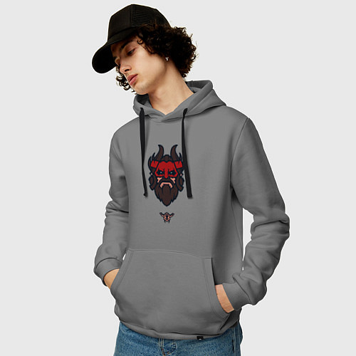 Мужская толстовка-худи Beastmaster из Доты 2 Rexxar / Серый – фото 3