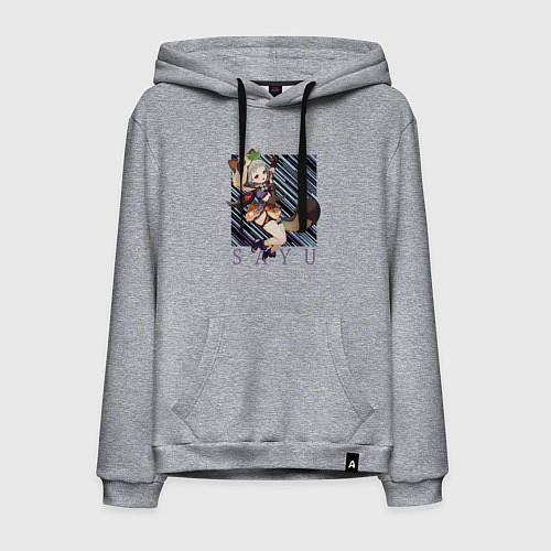 Мужская толстовка-худи Саю Genshin Impact / Меланж – фото 1