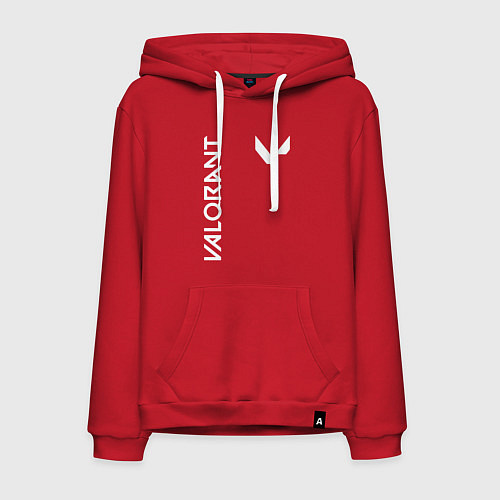 Мужская толстовка-худи Valorant - Logo / Красный – фото 1