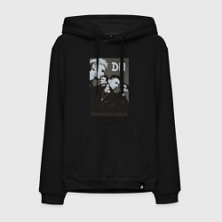 Толстовка-худи хлопковая мужская Depeche Mode 90 Violator, цвет: черный