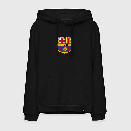 Мужская толстовка-худи Barcelona fc sport / Черный – фото 1
