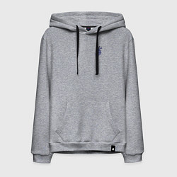 Толстовка-худи хлопковая мужская Оружие Нанами - Магическая битва, цвет: меланж