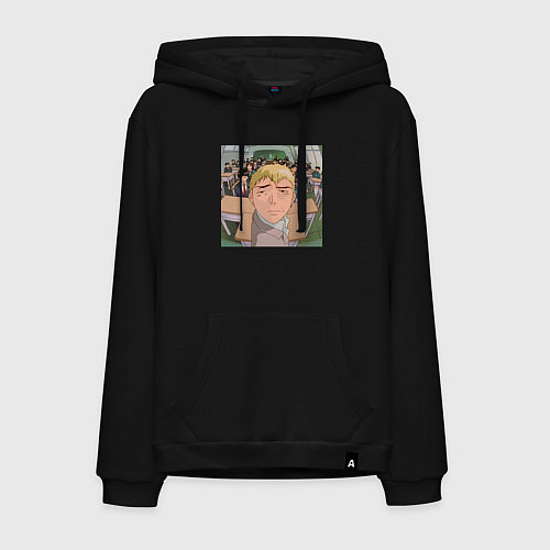 Мужская толстовка-худи Эйкити Онидзука преподаватель / Черный – фото 1