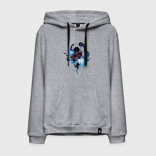 Мужская толстовка-худи Моя геройская академия Даби Альянс злодеев / Меланж – фото 1