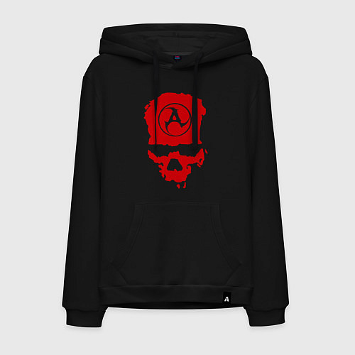 Мужская толстовка-худи Amatory Skull / Черный – фото 1