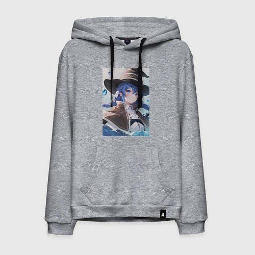 Мужская толстовка-худи Реинкарнация безработного Рокси Мигурд / Меланж – фото 1