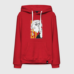 Толстовка-худи хлопковая мужская Токийские мстители Ken Rygji Кен Рюгуджи, цвет: красный