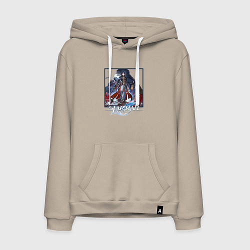 Мужская толстовка-худи Блэйд / Миндальный – фото 1