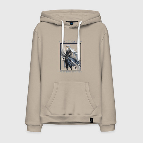 Мужская толстовка-худи Calcharo Phantom Hunters / Миндальный – фото 1