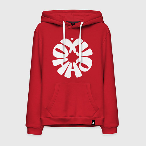 Мужская толстовка-худи Очень хорошо / Красный – фото 1