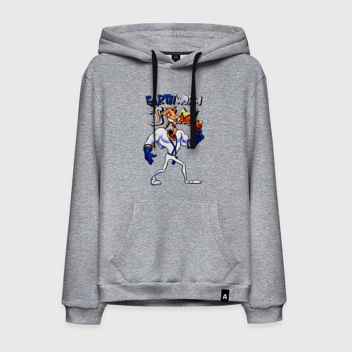 Мужская толстовка-худи Sega Jim / Меланж – фото 1