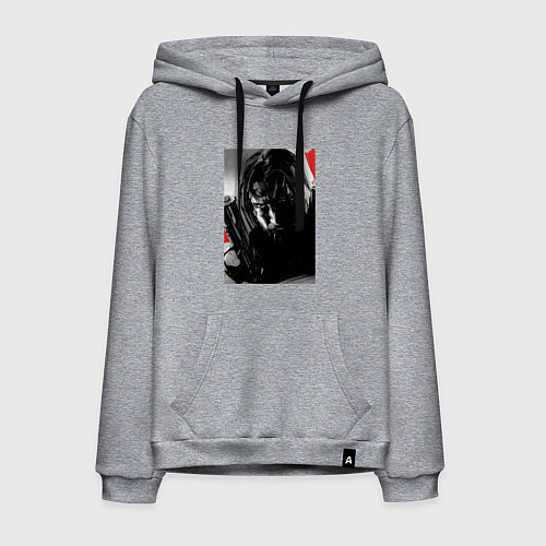 Мужская толстовка-худи John Wick killer / Меланж – фото 1