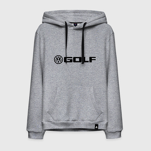Мужская толстовка-худи Volkswagen Golf / Меланж – фото 1