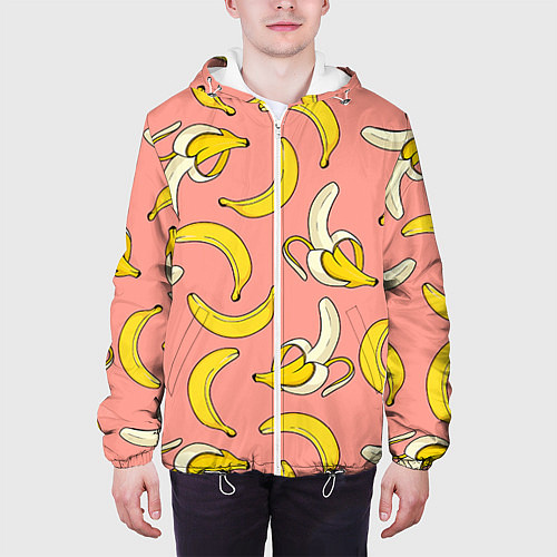 Мужская куртка Банан 1 / 3D-Белый – фото 3