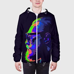Куртка с капюшоном мужская McGregor Neon, цвет: 3D-белый — фото 2